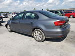 2015 Volkswagen Jetta Tdi Gray vin: 3VW3A7AJ5FM316748