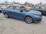 2015 Volkswagen Jetta Tdi Blue vin: 3VW3A7AJ5FM320203