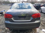 2013 Volkswagen Jetta Tdi Gray vin: 3VW3L7AJ1DM232658