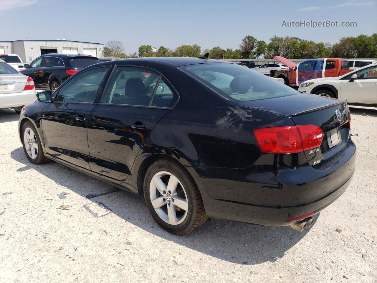 2011 Volkswagen Jetta Tdi Black vin: 3VW3L7AJ2BM075574