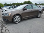 2014 Volkswagen Jetta Tdi Brown vin: 3VW3L7AJ2EM361610