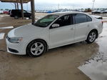 2012 Volkswagen Jetta Tdi White vin: 3VW3L7AJ3CM314647