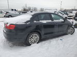 2013 Volkswagen Jetta Tdi Black vin: 3VW3L7AJ3DM352333