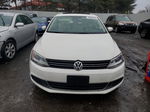 2013 Volkswagen Jetta Tdi White vin: 3VW3L7AJ4DM287203