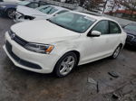 2013 Volkswagen Jetta Tdi White vin: 3VW3L7AJ4DM287203