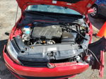 2012 Volkswagen Jetta Tdi Red vin: 3VW3L7AJ5CM372484