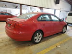 2012 Volkswagen Jetta Tdi Red vin: 3VW3L7AJ5CM398938