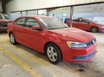 2012 Volkswagen Jetta Tdi Red vin: 3VW3L7AJ5CM398938