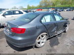 2014 Volkswagen Jetta Tdi Gray vin: 3VW3L7AJ5EM225729