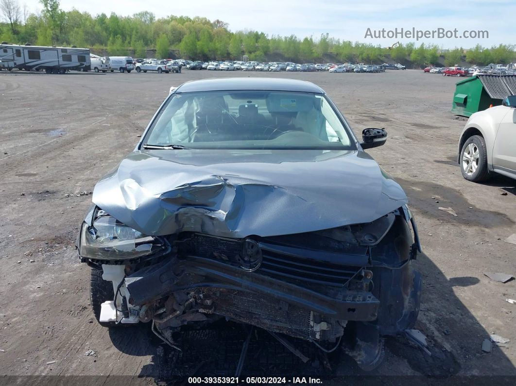 2014 Volkswagen Jetta Tdi Gray vin: 3VW3L7AJ5EM225729