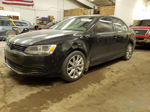 2012 Volkswagen Jetta Tdi Black vin: 3VW3L7AJ6CM005898