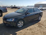 2012 Volkswagen Jetta Tdi Black vin: 3VW3L7AJ6CM340496