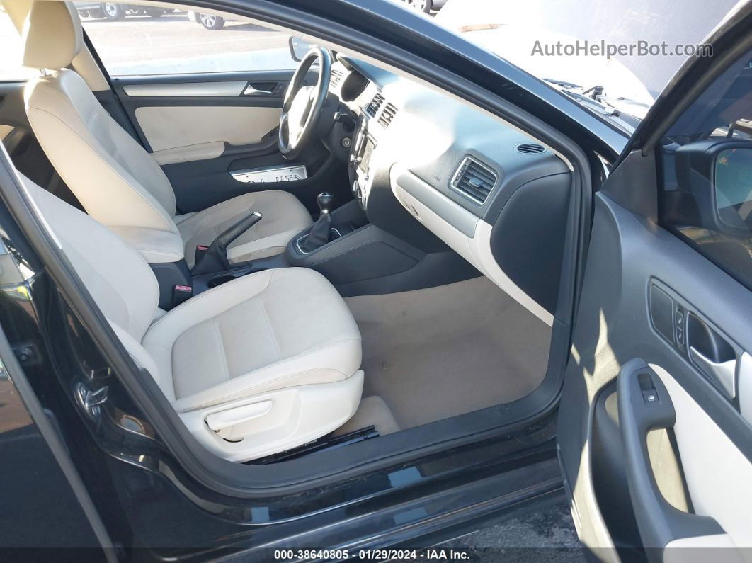 2012 Volkswagen Jetta 2.0l Tdi Черный vin: 3VW3L7AJ7CM312156