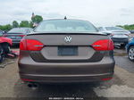 2011 Volkswagen Jetta 2.0l Tdi Brown vin: 3VW3L7AJ8BM131971