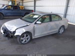 2012 Volkswagen Jetta 2.0l Tdi Silver vin: 3VW3L7AJ8CM089982