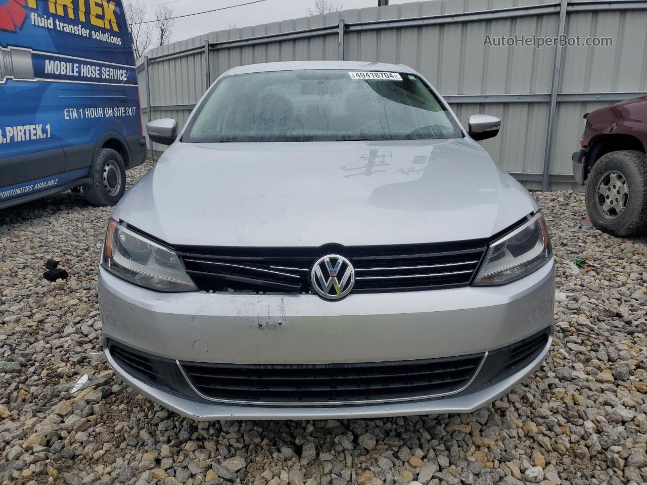 2014 Volkswagen Jetta Tdi Silver vin: 3VW3L7AJ8EM359523