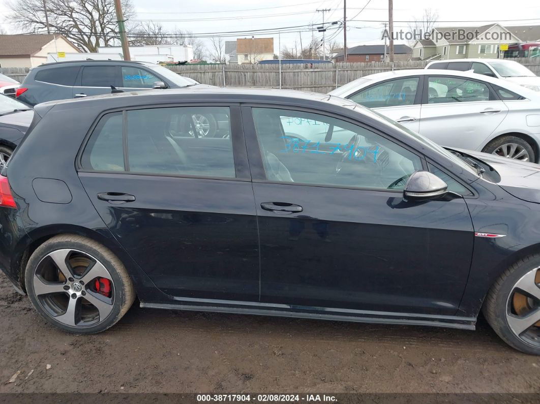 2015 Volkswagen Golf Gti 2.0t Se W/performance Package 4-door Black vin: 3VW447AU0FM102899