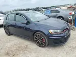 2016 Volkswagen Gti S/se Blue vin: 3VW447AU0GM024917