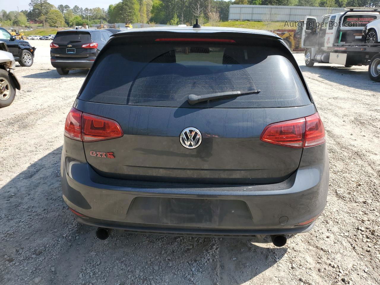 2016 Volkswagen Gti S/se Gray vin: 3VW447AU0GM034041