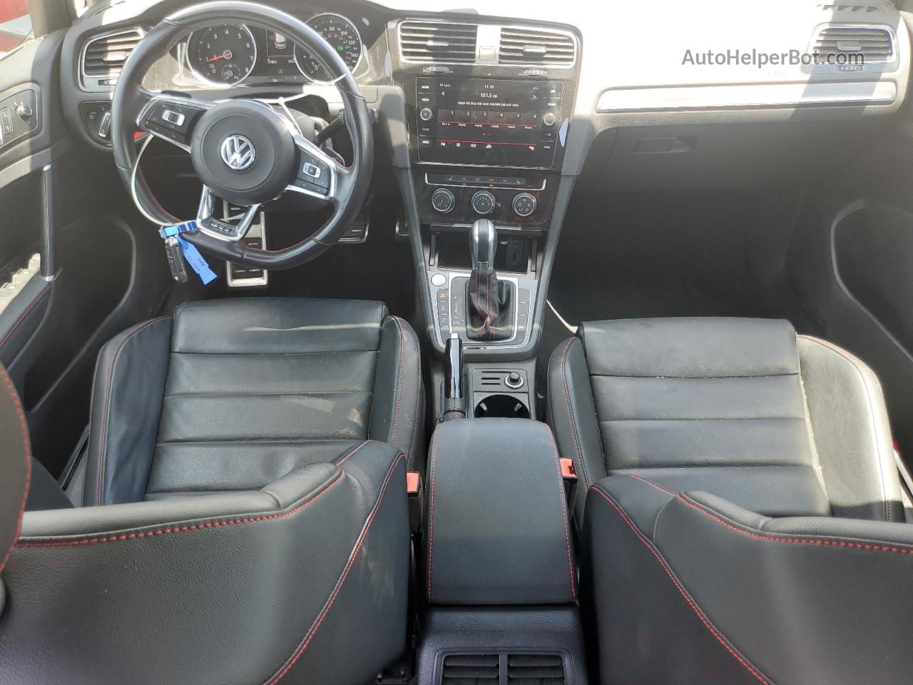 2018 Volkswagen Gti S/se Красный vin: 3VW447AU0JM253914