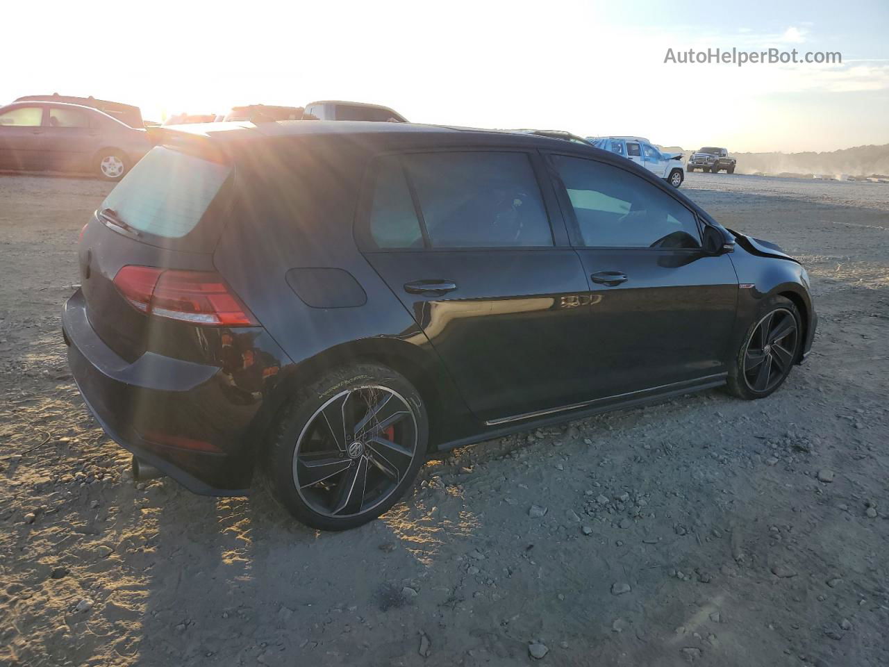 2018 Volkswagen Gti S/se Black vin: 3VW447AU0JM254934