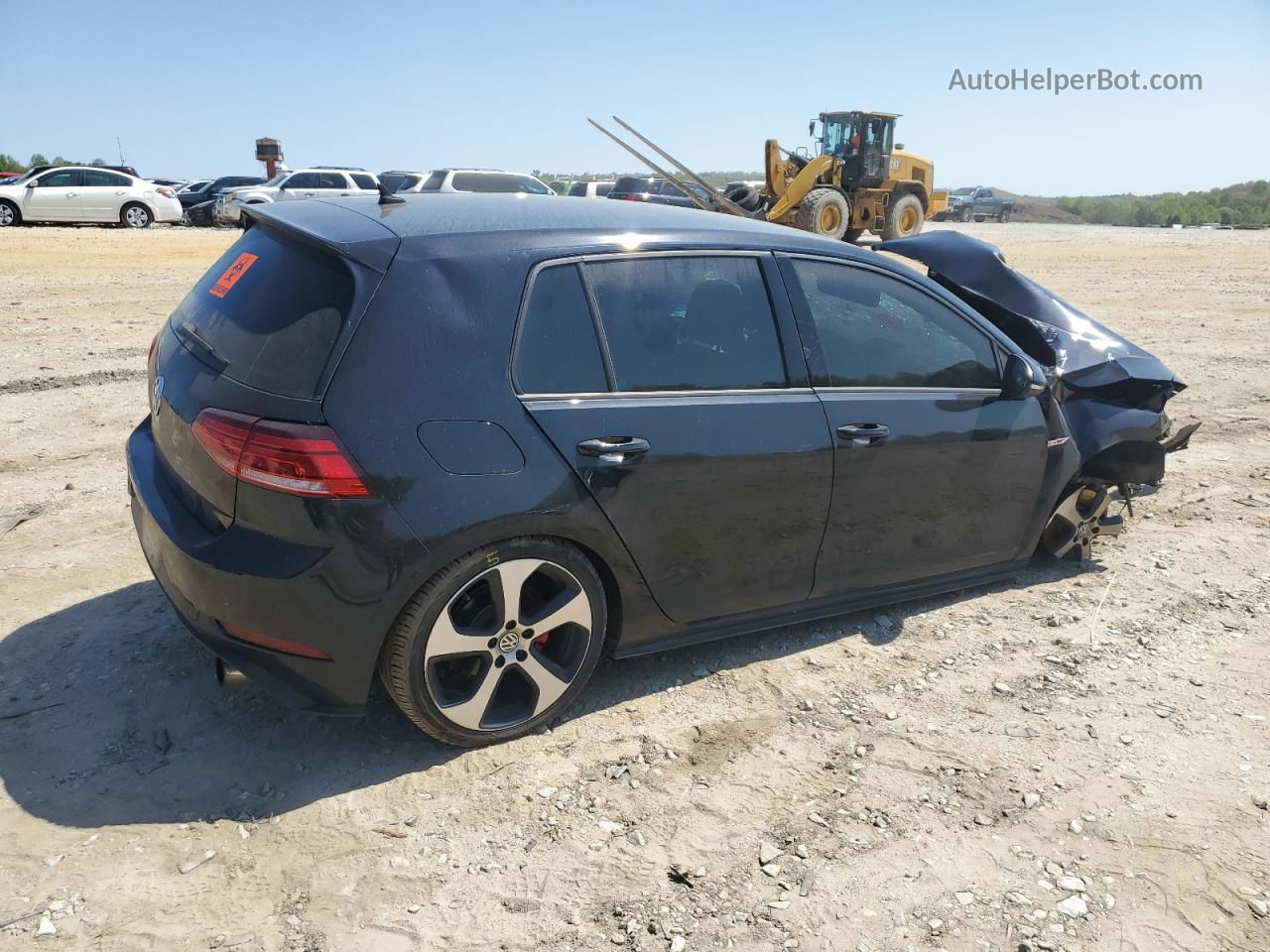 2018 Volkswagen Gti S/se Black vin: 3VW447AU0JM260653