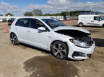 2018 Volkswagen Gti S/se White vin: 3VW447AU0JM262340