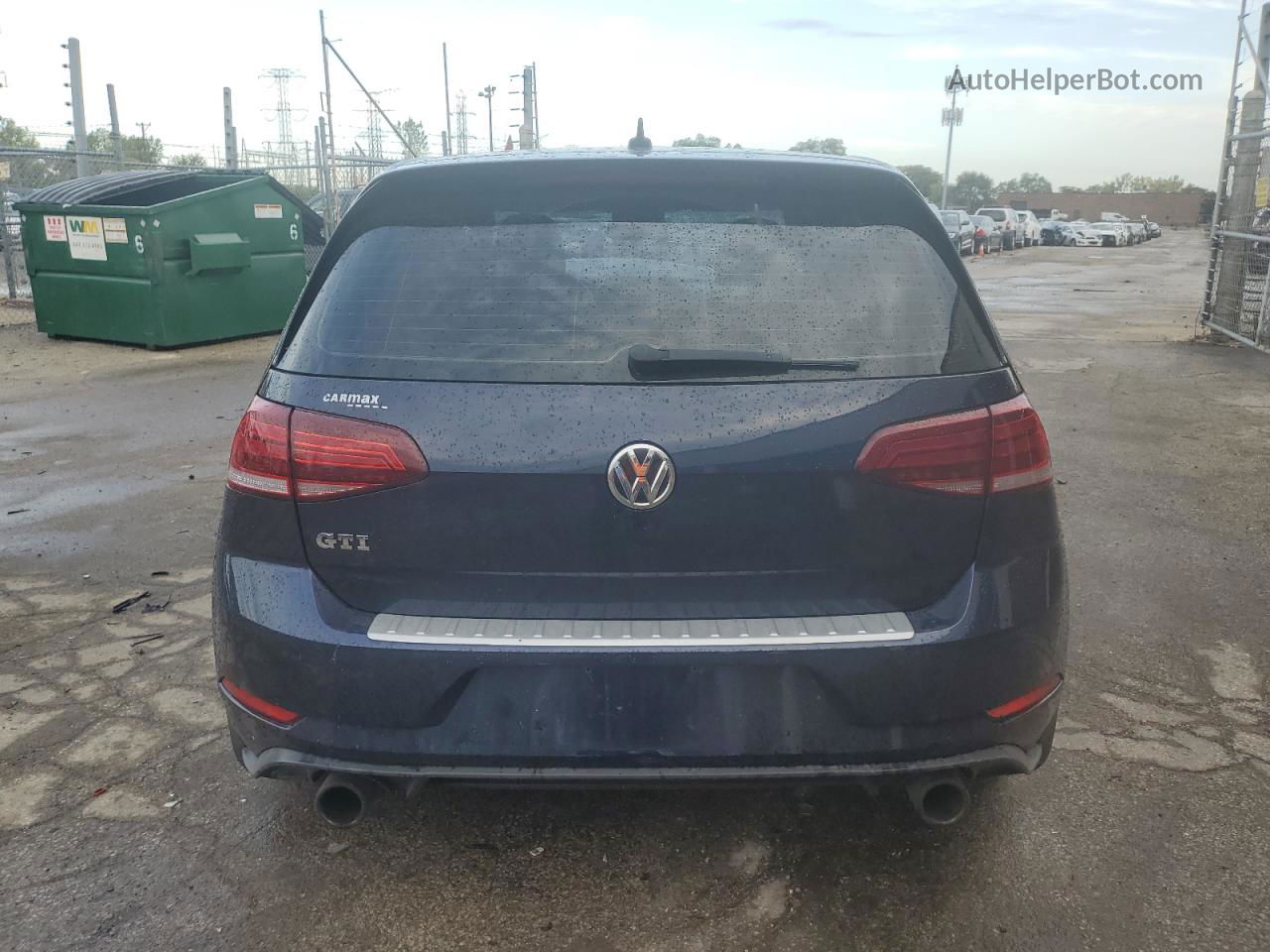 2018 Volkswagen Gti S/se Синий vin: 3VW447AU0JM292907