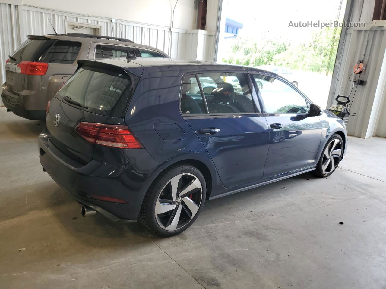 2018 Volkswagen Gti S/se Blue vin: 3VW447AU0JM297931