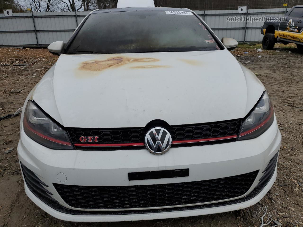 2016 Volkswagen Gti S/se White vin: 3VW447AU1GM062186