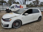 2016 Volkswagen Gti S/se White vin: 3VW447AU1GM062186