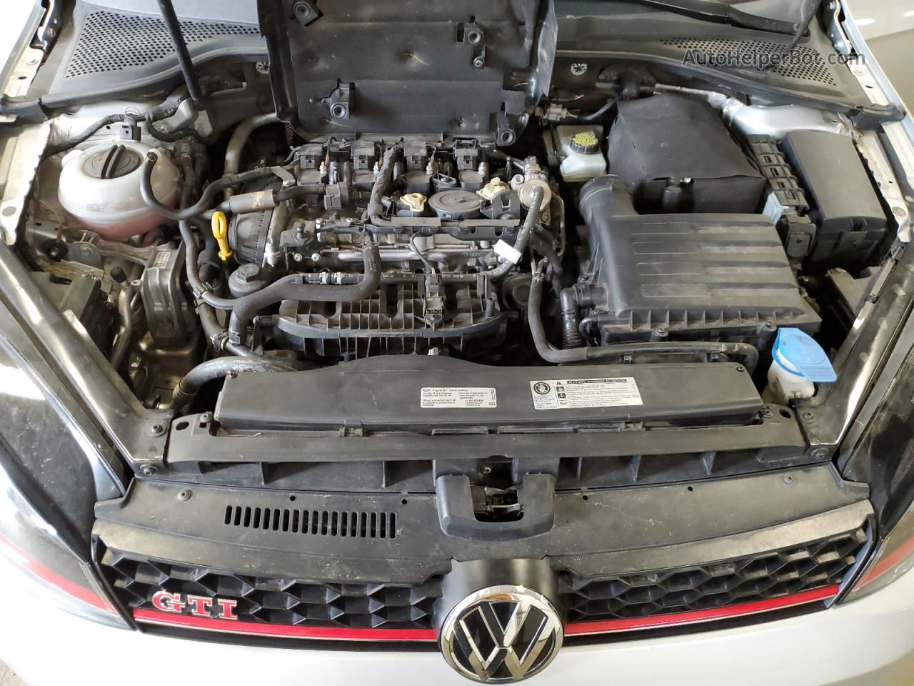 2017 Volkswagen Gti S/se Silver vin: 3VW447AU1HM027987