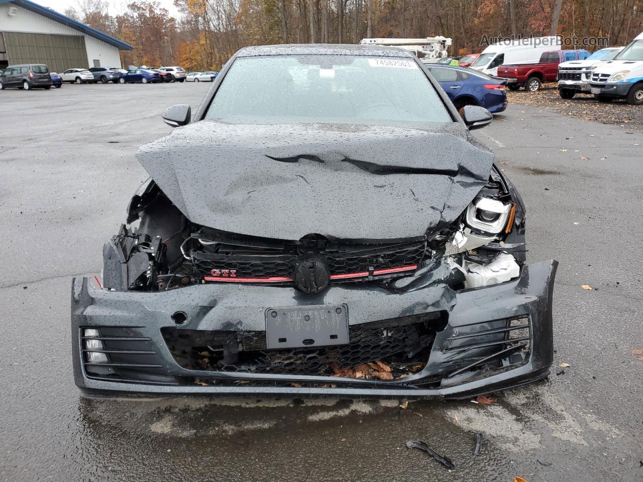 2017 Volkswagen Gti S/se Charcoal vin: 3VW447AU1HM041775