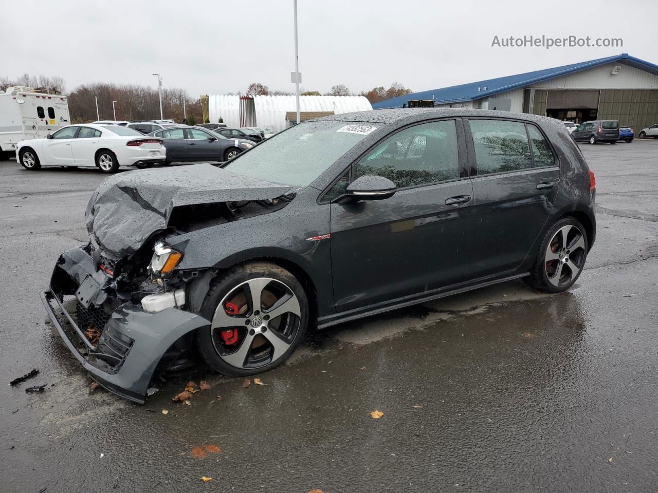 2017 Volkswagen Gti S/se Charcoal vin: 3VW447AU1HM041775