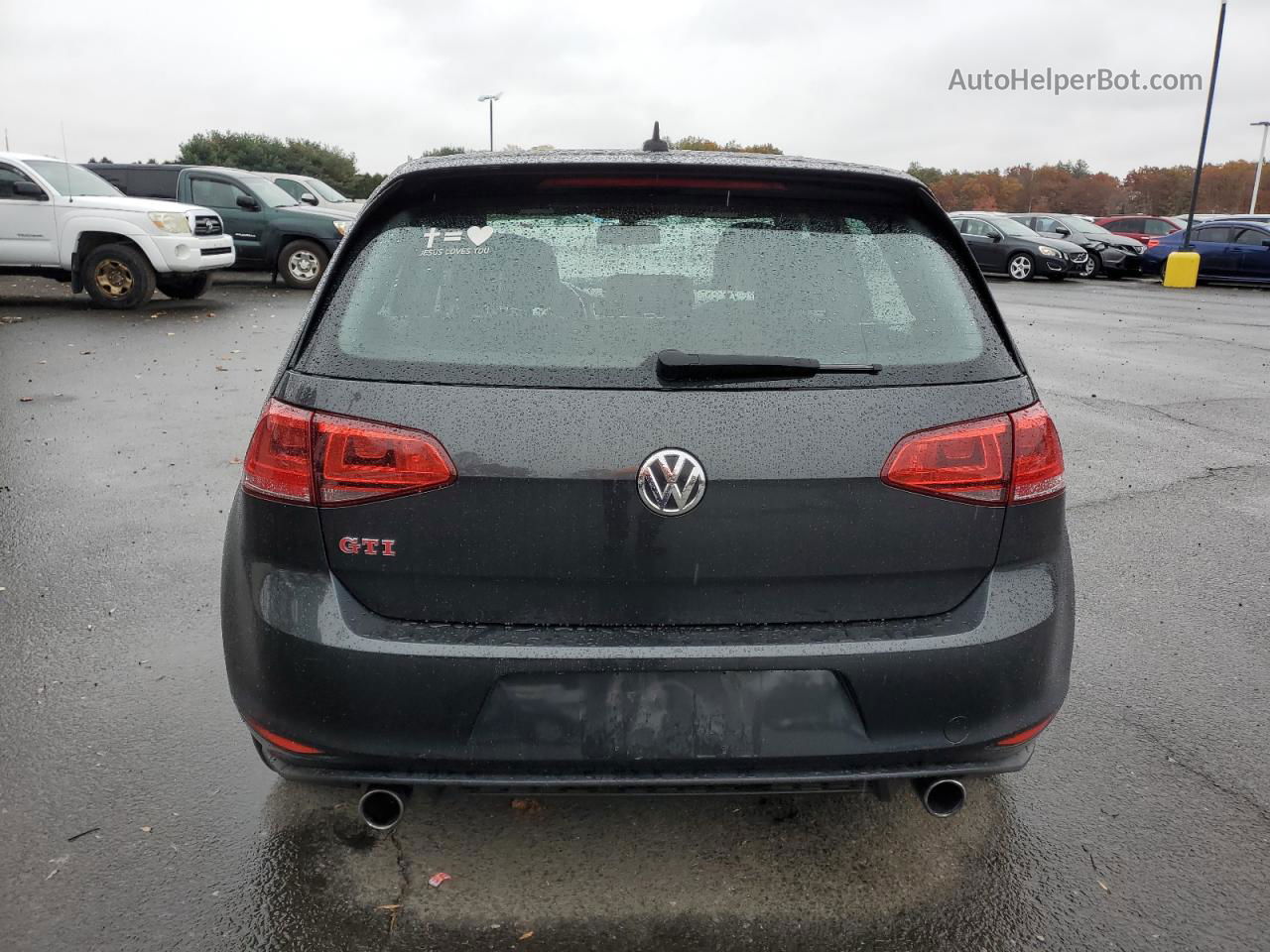 2017 Volkswagen Gti S/se Charcoal vin: 3VW447AU1HM041775