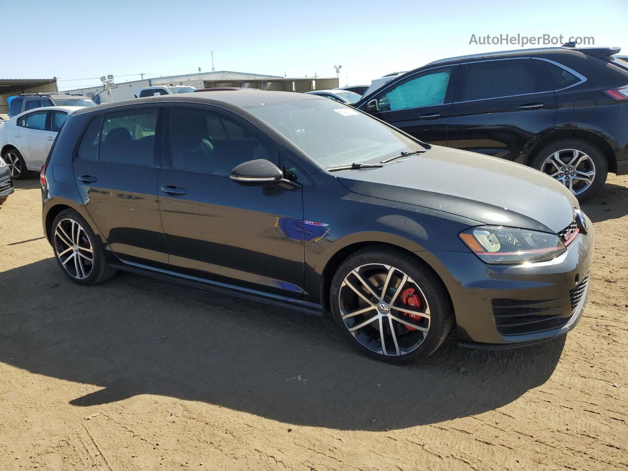 2017 Volkswagen Gti S/se Black vin: 3VW447AU1HM057863