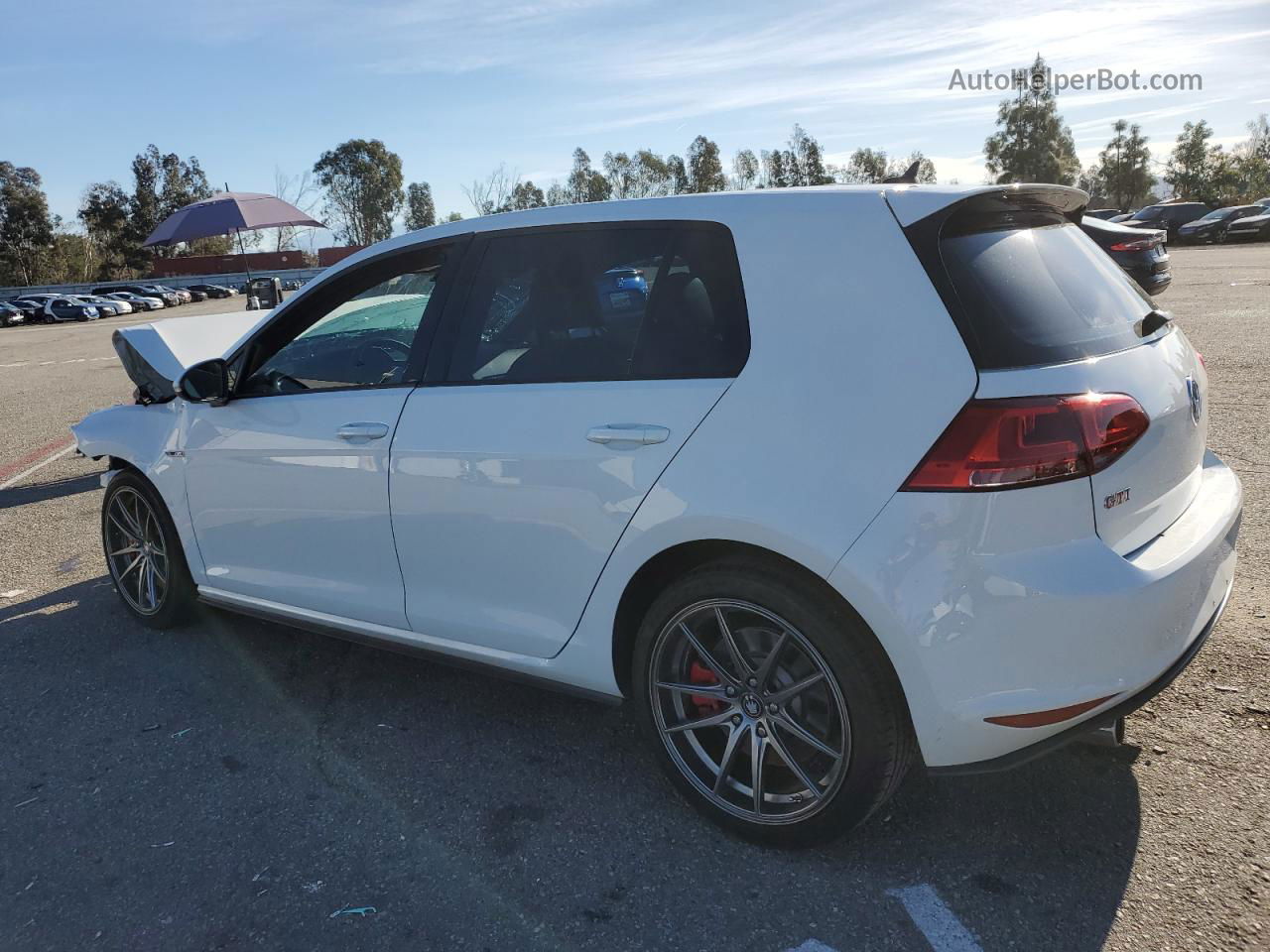 2017 Volkswagen Gti S/se White vin: 3VW447AU1HM062352