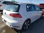 2018 Volkswagen Gti S/se White vin: 3VW447AU1JM262363