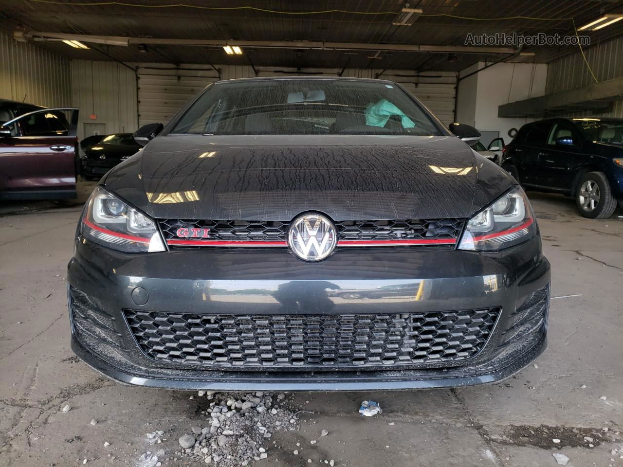 2017 Volkswagen Gti S/se Черный vin: 3VW447AU2HM013161