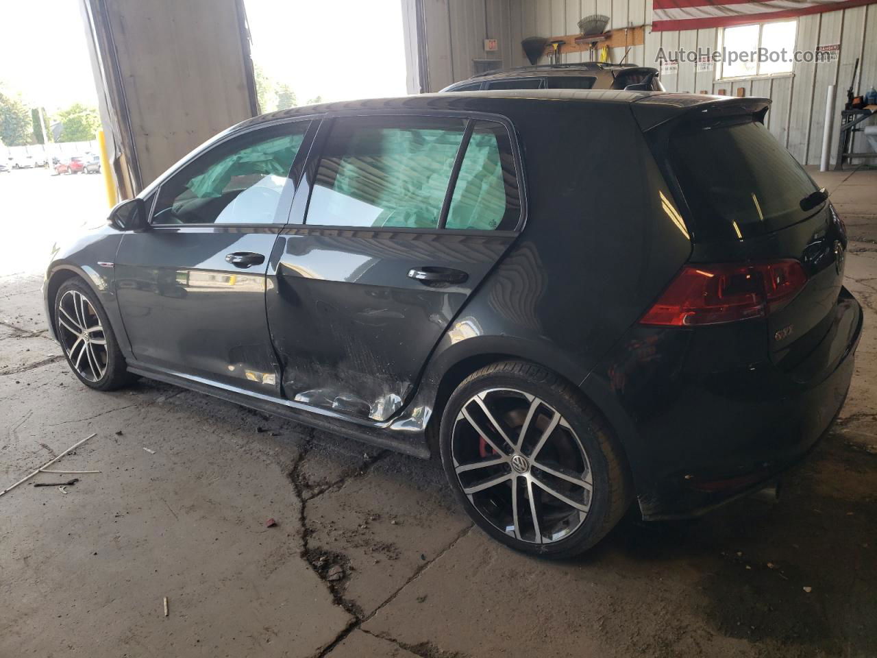 2017 Volkswagen Gti S/se Черный vin: 3VW447AU2HM013161