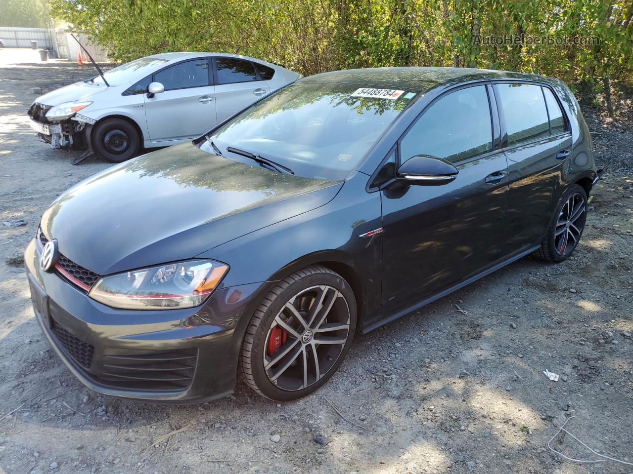 2017 Volkswagen Gti S/se Charcoal vin: 3VW447AU2HM040747