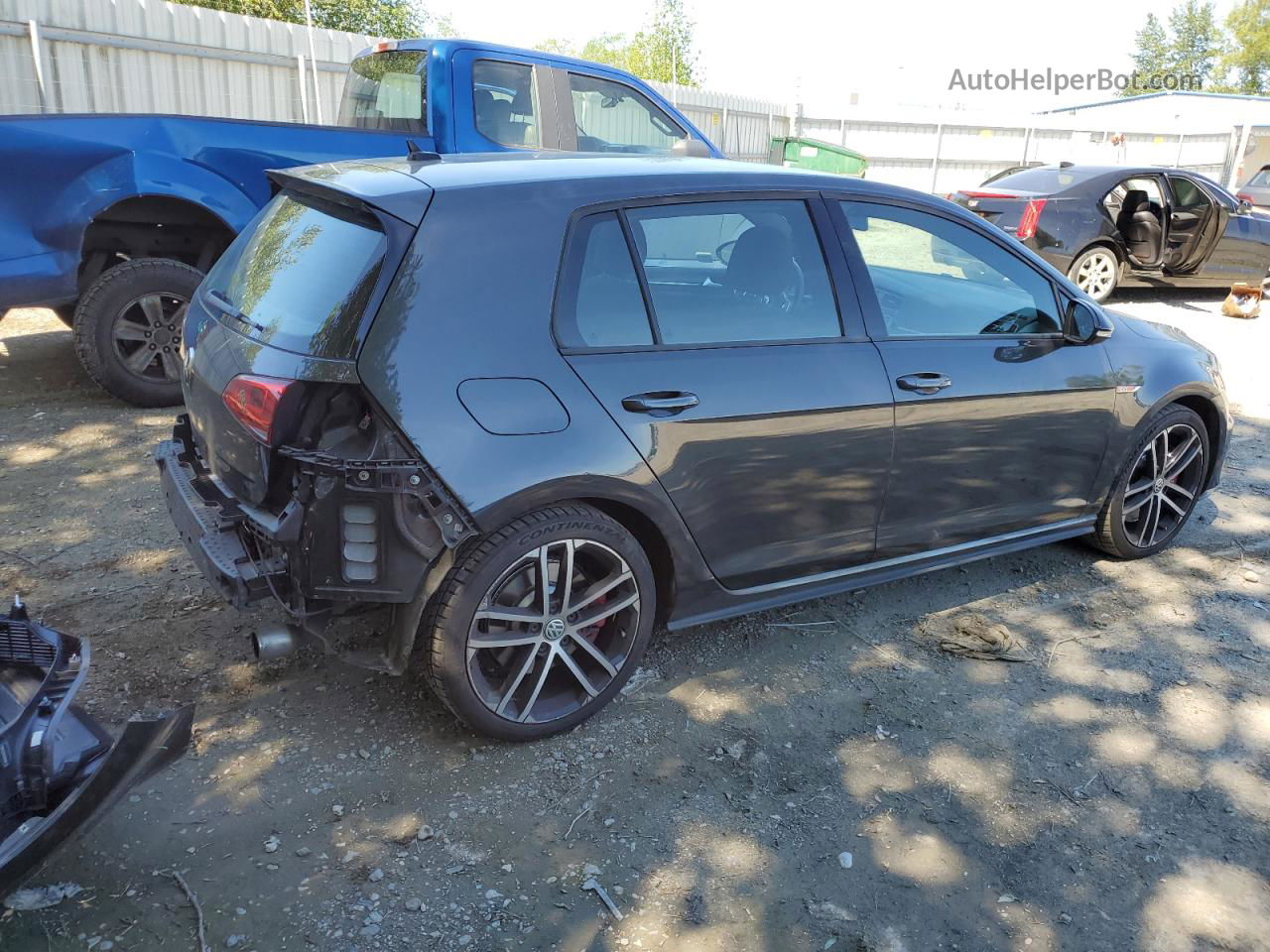 2017 Volkswagen Gti S/se Charcoal vin: 3VW447AU2HM040747