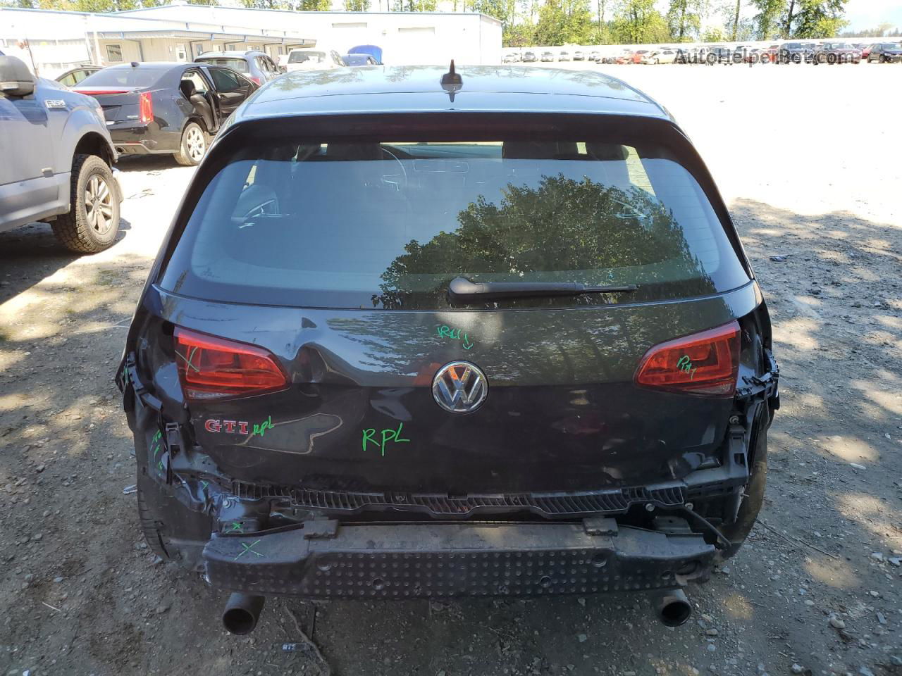 2017 Volkswagen Gti S/se Charcoal vin: 3VW447AU2HM040747