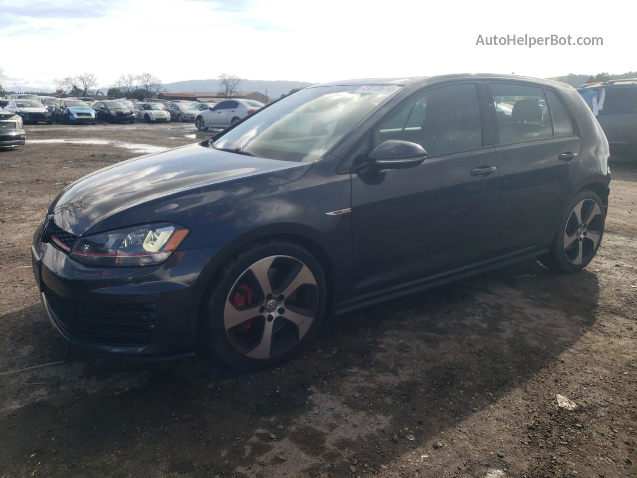 2017 Volkswagen Gti S/se Charcoal vin: 3VW447AU2HM056351