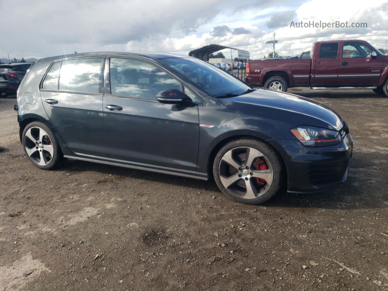 2017 Volkswagen Gti S/se Charcoal vin: 3VW447AU2HM056351