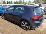 2017 Volkswagen Gti S/se Blue vin: 3VW447AU2HM058259