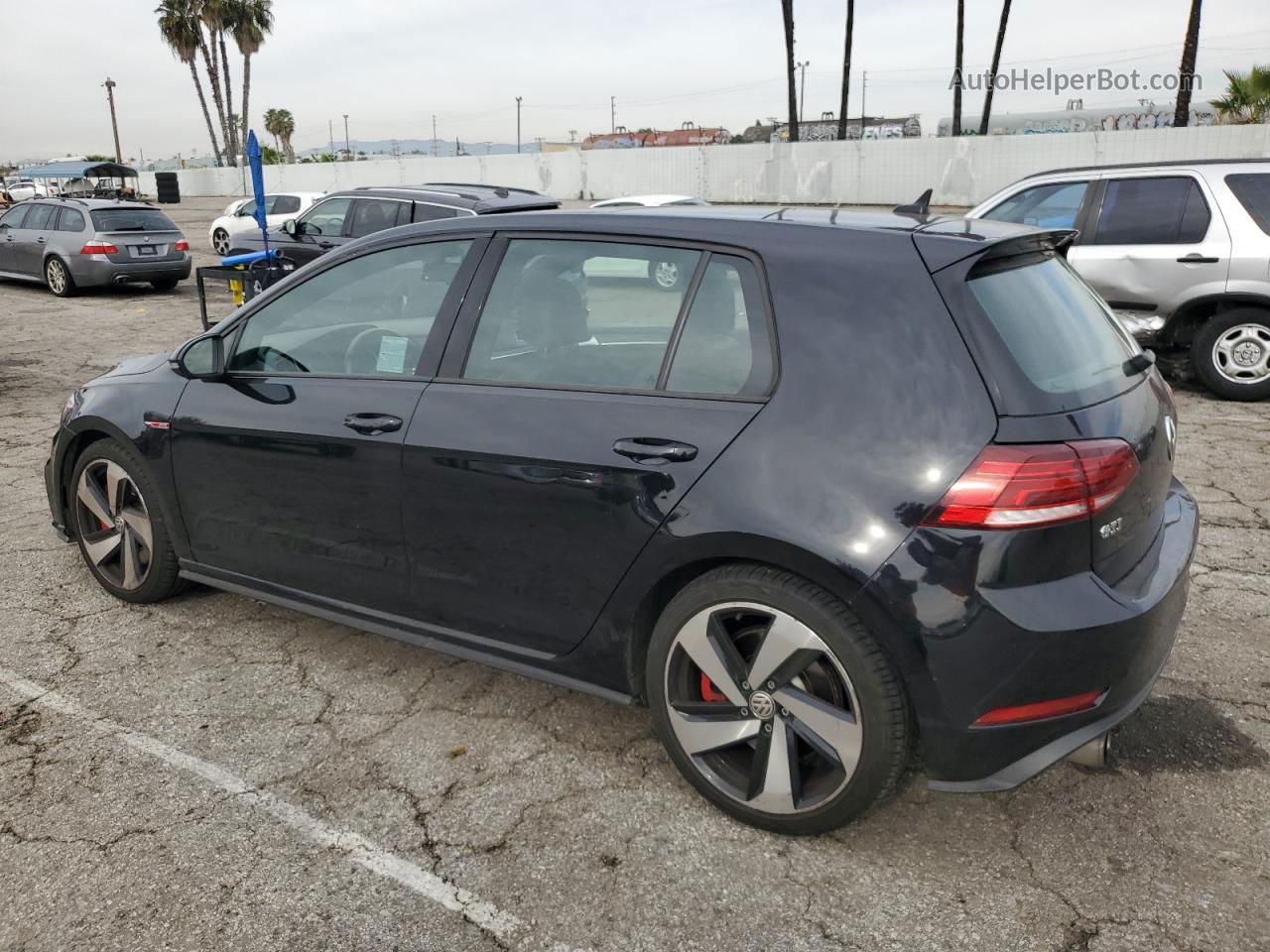 2018 Volkswagen Gti S/se Black vin: 3VW447AU2JM266406