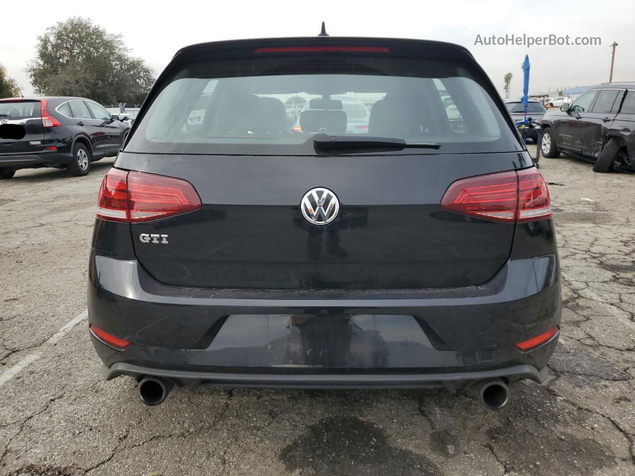 2018 Volkswagen Gti S/se Черный vin: 3VW447AU2JM266406