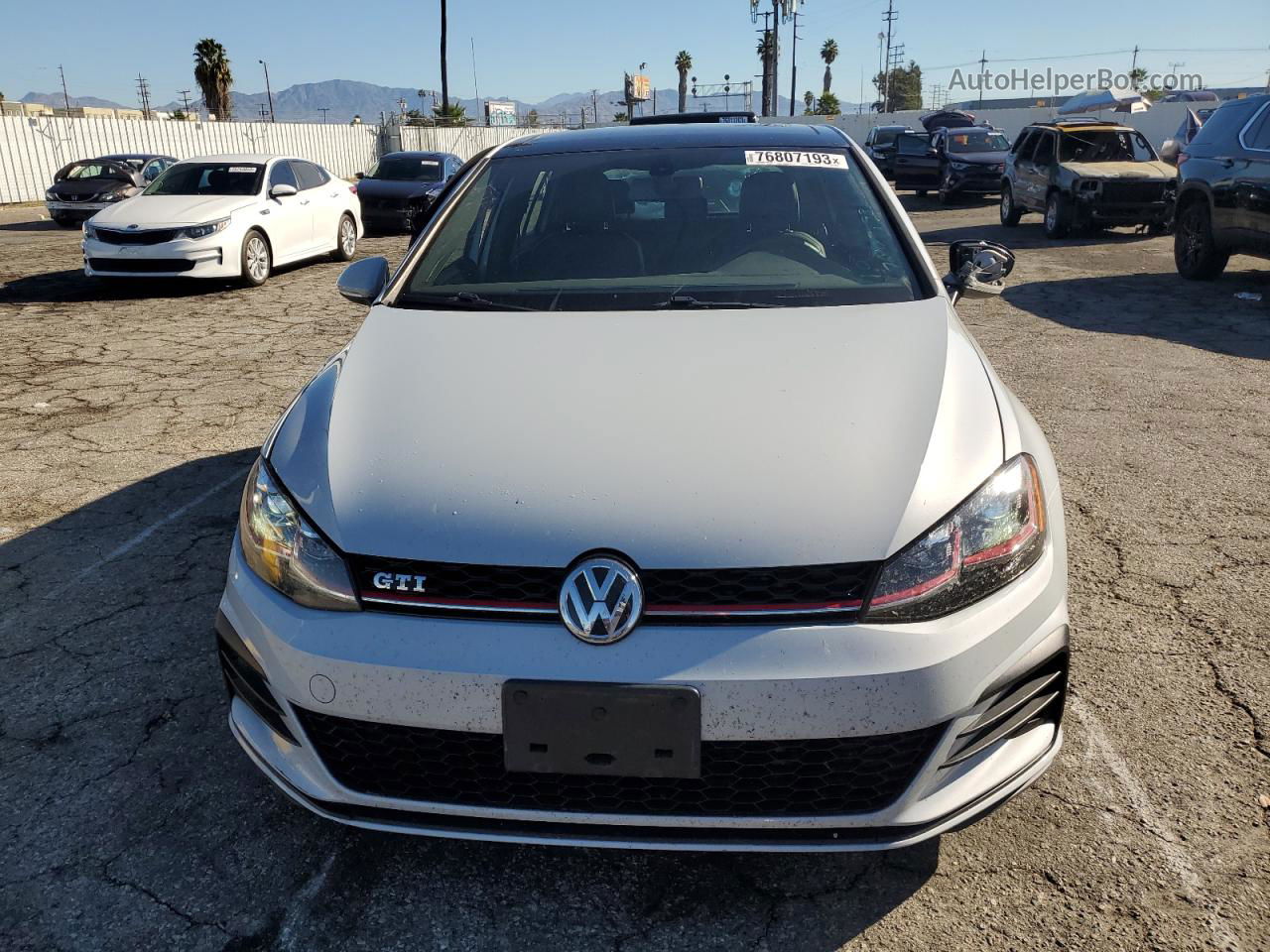 2018 Volkswagen Gti S/se Gray vin: 3VW447AU2JM285733