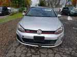 2015 Volkswagen Gti  Silver vin: 3VW447AU3FM068117